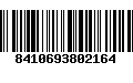 Código de Barras 8410693802164