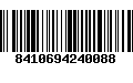 Código de Barras 8410694240088