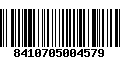 Código de Barras 8410705004579