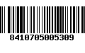 Código de Barras 8410705005309