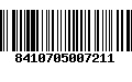 Código de Barras 8410705007211