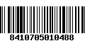 Código de Barras 8410705010488