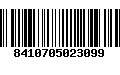 Código de Barras 8410705023099