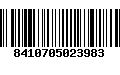 Código de Barras 8410705023983