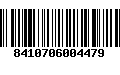 Código de Barras 8410706004479