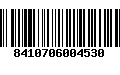 Código de Barras 8410706004530