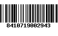 Código de Barras 8410719002943