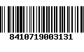 Código de Barras 8410719003131