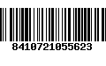 Código de Barras 8410721055623