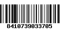 Código de Barras 8410739033705