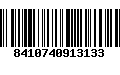 Código de Barras 8410740913133