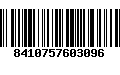 Código de Barras 8410757603096