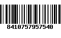 Código de Barras 8410757957540
