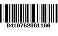 Código de Barras 8410762861160