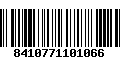 Código de Barras 8410771101066