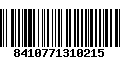 Código de Barras 8410771310215