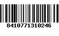 Código de Barras 8410771310246