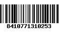Código de Barras 8410771310253