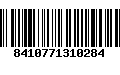 Código de Barras 8410771310284