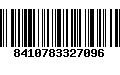 Código de Barras 8410783327096