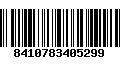 Código de Barras 8410783405299