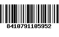 Código de Barras 8410791105952