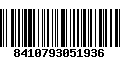 Código de Barras 8410793051936