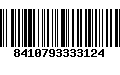 Código de Barras 8410793333124