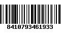 Código de Barras 8410793461933