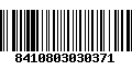 Código de Barras 8410803030371