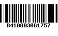 Código de Barras 8410803061757