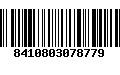 Código de Barras 8410803078779