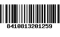 Código de Barras 8410813201259