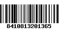 Código de Barras 8410813201365