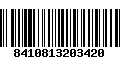 Código de Barras 8410813203420