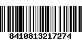 Código de Barras 8410813217274