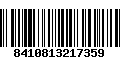 Código de Barras 8410813217359