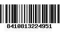 Código de Barras 8410813224951