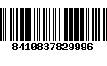 Código de Barras 8410837829996