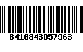 Código de Barras 8410843057963