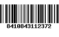 Código de Barras 8410843112372