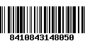 Código de Barras 8410843148050