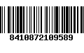 Código de Barras 8410872109589