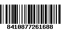 Código de Barras 8410877261688