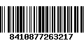 Código de Barras 8410877263217