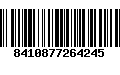 Código de Barras 8410877264245