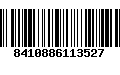 Código de Barras 8410886113527