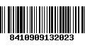 Código de Barras 8410909132023