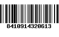 Código de Barras 8410914320613