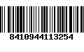 Código de Barras 8410944113254